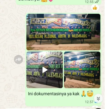Pengiriman Papan Bunga Duka Sukalaksana Bungursari